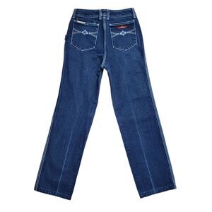 Jordache Horsehead Jeans Womens Blue 30/L Wash High Waist Straight Leg VTG 80s